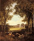 Henry John Boddington A View of Norton Hall, near Daventry, North Hamptonshire, England painting